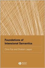 Book cover: Founda­tions of Intens­ional Semant­ics.